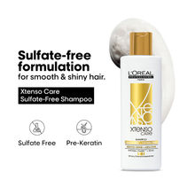 L'Oreal Professionnel Xtenso Care Sulfate-Free Shampoo, Frizz-Free & Shiny Hair With Pro-Keratin