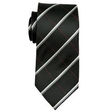 The Tie Hub Men Black Checks Necktie