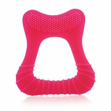 Beebaby Tooth Shape Soft Silicone Bristles Teether 6m+ - Pink