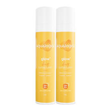 Aqualogica Glow + Dewy Sunscreen SPF 50 PA+++ (Pack of 2)