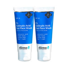 The Derma Co 1% Salicylic Acid Gel Face Wash (Pack of 2)