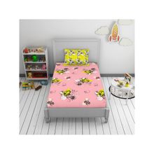 CORE Designed by SPACES Disney Cotton Breathable Machine Washable Great Value Single Bedsheet - Pink