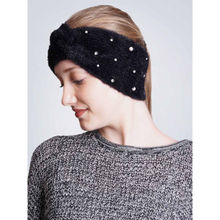 Bharatasya Feather Soft Knitted Embellished Woolen Headband