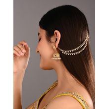 Anvik Delicate Double Layered Ear Chain