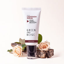 GREEN AND BEIGE Rectifio Underarm Serum For Odour Control & Brightening - Oud & Rose (Scented)