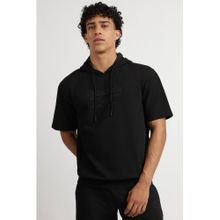 Reebok Men Embroidered T-shirt - Black