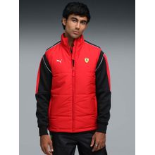 Puma Red Ferrari Mt7 Men's Padded Vest Jacket