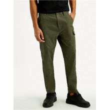 Levi's Mens Green Slim Fit Cargo Trousers