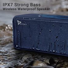 Syska Accessories Bt750 Boombox Wireless 20 W Bluetooth Speaker (blue, Stereo Channel)