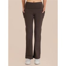 Nite Flite Women's Yoga Pants - Espresso Brown