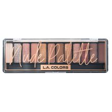 L.A. Colors 12 Color Enchanting Stocking Suffer Eyeshadow Palette - Nude