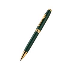Cross Coventry Satin Metallic Green Lacquer with Gold Pvd Appointments Ballpoint Pen