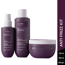 Bare Anatomy Anti Frizz Regime With Shampoo, Hair Mask & Leave In Conditioner(250ml + 250gm + 150ml)