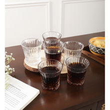 Ceradeco Lady Diamond Shaped 300Ml Whisky Glass Transparent Set Of 6