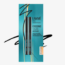 Lakme Lakmē 9 to 5 Eyeconic Kajal Twin Pack, Black