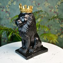 SOWPEACE Black Lion Showpiece