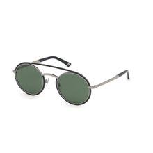 Web Eyewear Green Metal Unisex Sunglasses WE0241 51 08N