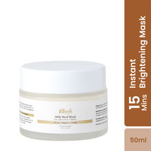VILVAH Milk Mud Skin Mask with oat milk extracts, Kaolin Clay and Saffron
