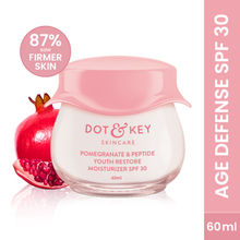 Dot & Key Pomegranate + Peptide Youth Restore Moisturizer SPF 30, With Ceramide