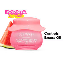 Dot & Key Watermelon Cooling Icy Gel Moisturizer, With Hyaluronic & Liquid Ice