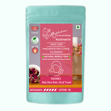Radhikas Radiance Baby Rose Buds Decaf Tisane - A Radiant Tisane For Romance & Relaxation