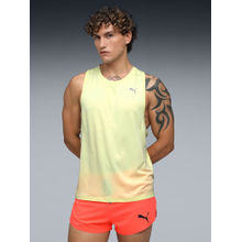 Puma Men Yellow Velocity Running Tank