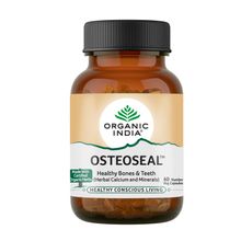 Organic India Osteoseal Bone Support Herbal Calcium & Minerals 60 Capsules