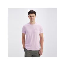 Pepe Jeans Men Purple Pure Cotton Solid Slim Fit T-Shirt