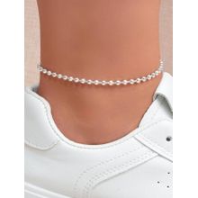 JUPRA Round Ball Chain 925 Storming Silver Anklets