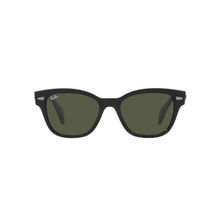 Ray-Ban Black Sunglasses (0RB0880S-Square-Black Frame-Green Lens-54: 52 mm)