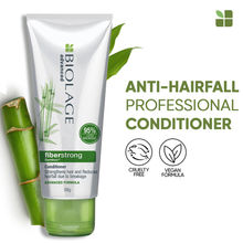 Matrix Biolage Fiberstrong Professional Conditioner for Hair Breakage, 12x Strength in Weak Hair