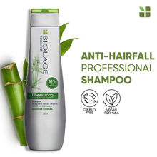 Matrix Biolage Fiberstrong Professional Shampoo for Hair Breakage, 12x Strength in Weak Hair