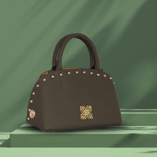 EUME Marigold Vegan Leather Women Handbag - Olive (S)