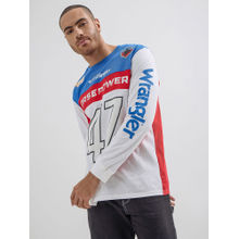 Wrangler X Hot Wheels Mens Colorblock Multicolor T-Shirt