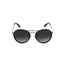 IMAGE Black S643 C1 53 Round Frame Style Sunglasses_IMS643C1SG
