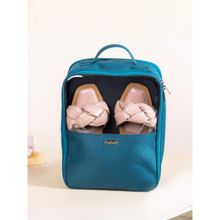 Nestasia Teal Shoe Travel Bag Waterproof