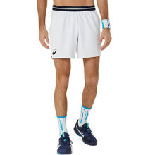ASICS White Polyester Slim Shorts