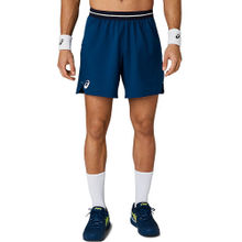 ASICS Blue Polyester Slim Shorts