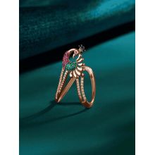 Zavya Multi-Color Sterling Silver Stones Ring