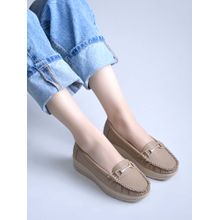 Shoetopia Women Pink Comfort Fit Loafers