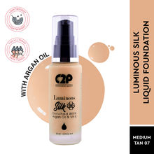C2p Pro Luminous Silk High Coverage Liquid Foundation For Face Makeup