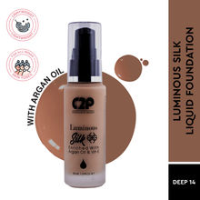 C2p Pro Luminous Silk High Coverage Liquid Foundation For Face Makeup