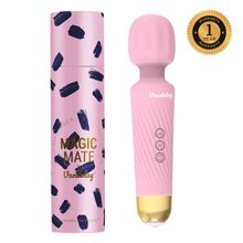 Vandelay Magic Mate-rechargeable Personal Body Massager For Women & Men - Waterproof(Millenial Pink)
