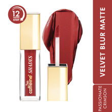 MCaffeine Shades Velvet Blur Matte Liquid Lipstick 12 Hrs Stay & Lightweight