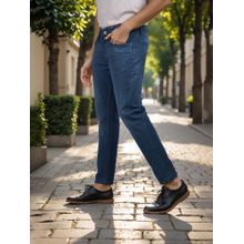 CELIO Blue Solid Skinny Fit Jeans