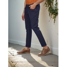 CELIO Blue Solid Skinny Fit Jeans