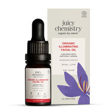 Juicy Chemistry Saffron & Red Raspberry - Illuminating & Moisturizing Day Facial Oil