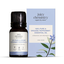 Juicy Chemistry 100% Organic Peppermint Essential Oil
