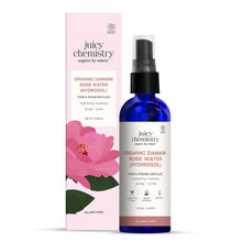 Juicy Chemistry Organic Bulgarian Damask Rose Water (Hydrosol) For Brighter & Hydrated Skin
