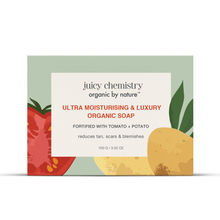 Juicy Chemistry Potato ,Tomato & Lemongrass- Organic Soap For Tan Removal & Scar Reduction